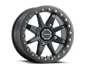 Vision 544 Bolt Wheel 14x7 4x136 38mm Satin Black