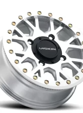 Vision GV8BL Invader Beadlock Wheel 15x6 4x156 12mm Machined                                     - GV8BLC156156ACM40NCC - Image 2
