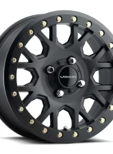 Vision GV8BL Invader Beadlock Wheel 15x6 4x136 38mm Satin Black                                     - GV8BLB156136SB48NCC - Image 2