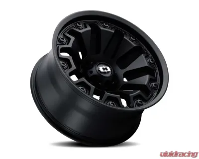 Vision Armor Wheel 20x9 6x139.7 12mm Satin Black Black Bolts - 362-2984SBB12