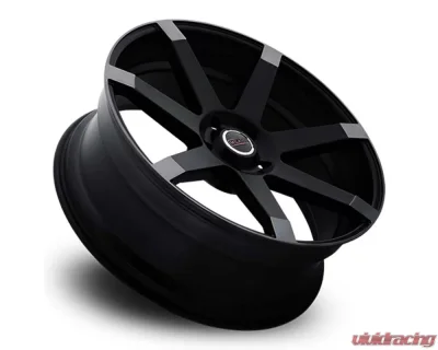 Vision Sultan Wheel 22x9.5 5x114.3 15mm Matte Black W/Anthracite Spoke Ends - 9042V22965MBA15