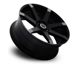 Vision Sultan Wheel 24x9.5 5x120 15mm Matte Black W/Anthracite Spoke Ends