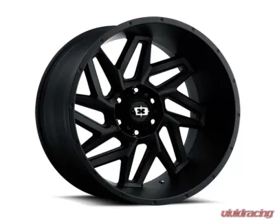 Vision 361 Spyder Wheel 20x9 6x139.7 12mm Satin Black - 361-2983SB12