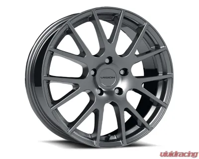 Vision 18 Hellion Wheel 15x6.50 4x100 38mm Gunmetal - 18-5649GM38