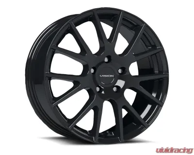 Vision 18 Hellion Wheel 15x6.50 4x4.5 38mm Gloss Black - 18-5648GB38