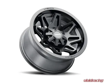 Vision 416 Se7en Wheel 15x7 4x156 38mm Matte Black - 416-157156MB5.5