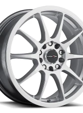 Vision 425 Bane Wheel 16x7 5x110 | 5x115 38mm Hyper Silver                                     - 425-6768HS38 - Image 2