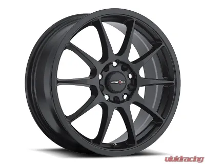 Vision 425 Bane Wheel 16x7 4x100 | 4x4.5 38mm Matte Black - 425-6703MB38