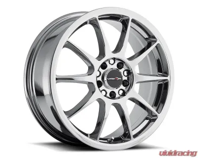 Vision 425 Bane Wheel 17x7 5x4.5 | 5x120 38mm Chrome - 425-7721C38