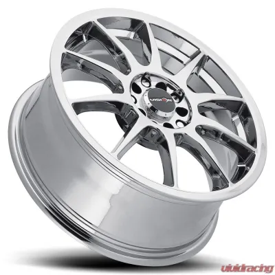 Vision 425 Bane Wheel 17x7 5x4.5 | 5x120 38mm Chrome - 425-7721C38