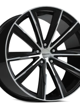 Vision 471 Splinter Wheel 22x9 5x4.5 38mm Gloss Black Machined Face                                     - 471V22965GBMF38 - Image 2