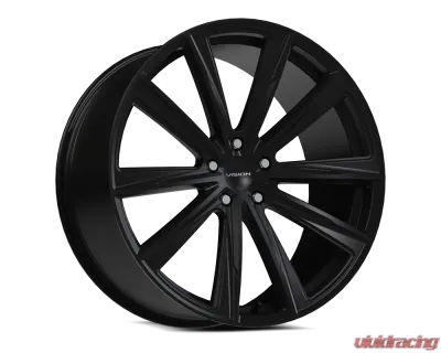 Vision 471 Splinter Wheel 20x10.50 5x120 20mm Satin Black - 471V20112SB20