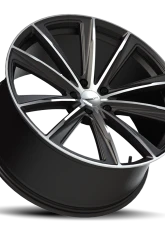 Vision 471 Splinter Wheel 22x9 5x4.5 38mm Gloss Black Machined Face                                     - 471V22965GBMF38 - Image 2
