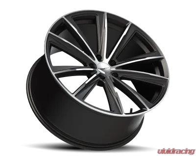 Vision 471 Splinter Wheel 22x9 5x4.5 38mm Gloss Black Machined Face - 471V22965GBMF38