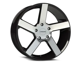 Vision 472 Switchback Wheel 20x9 5x115 15mm Gloss Black Machined Face