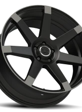 Vision 9042 Sultan Wheel 20x9 5x4.5 15mm Matte Black w/ Anthracite Spoke Ends                                     - 9042V2965MBA15 - Image 2
