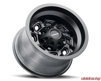 Vision 361 Spyder Wheel 12x8 4x156 -10mm Matte Black - 361-128156MB4