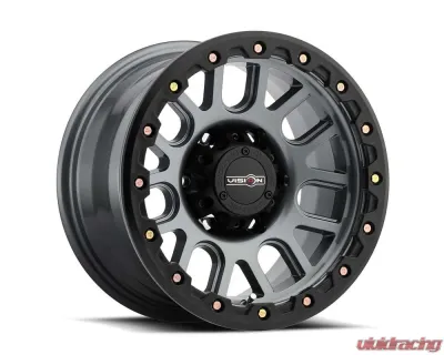 Vision 111 Nemesis Wheel 20x9 5x5.5 -12mm Gunmetal - 111-2985GM-12