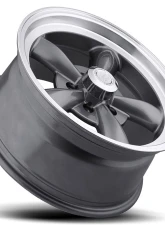 Vision 141 Legend 5 Wheel 17x8 5x5 19mm Gunmetal Machined Lip                                     - 141H7873GM19 - Image 2