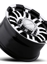 Vision 375 Warrior Wheel 20x9 8x170 18mm Gloss Black Machined Face                                     - 375-2970GBMF18 - Image 2