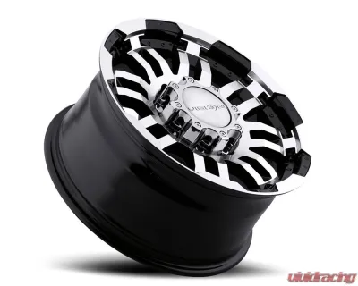 Vision 375 Warrior Wheel 20x9 8x170 18mm Gloss Black Machined Face - 375-2970GBMF18