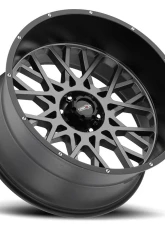 Vision 412 Rocker Wheel 20x9 8x170 12mm Anthracite with Satin Black Lip                                     - 412-2970ABL12 - Image 2