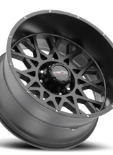 Vision 412 Rocker Wheel 20x9 6x5.5 10mm Satin Black                                     - 412-2983SB10 - Image 2