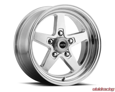 Vision 571 Sport Star II Wheel 15x4 5x4.75 -19mm Polished - 571-5461P-19