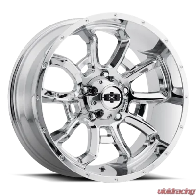 Vision 415 Bomb Wheel 20x12 5x5 -51mm Chrome - 415-20273C-51