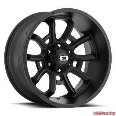 Vision 415 Bomb Wheel 20x12 5x5 -51mm Satin Black - 415-20273SB-51