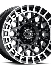 Vision 349 Savage Wheel 18x8 5x4.25 40mm Gloss Black Machined Lip                                     - 349-8831GBML40 - Image 2