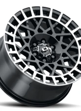 Vision 349 Savage Wheel 18x8 5x4.25 40mm Gloss Black Machined Lip                                     - 349-8831GBML40 - Image 2