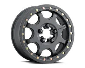 Vision 351BL Flow UTV Wheel 15x6 5x4.5 51mm Satin Black