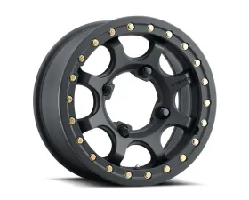 Vision 351BL Flow UTV Wheel 15x6 4x136 51mm Satin Black