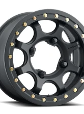 Vision 351BL Flow UTV Wheel 15x7 4x136 13mm Satin Black                                     - 351BLA157136SBBR44 - Image 2