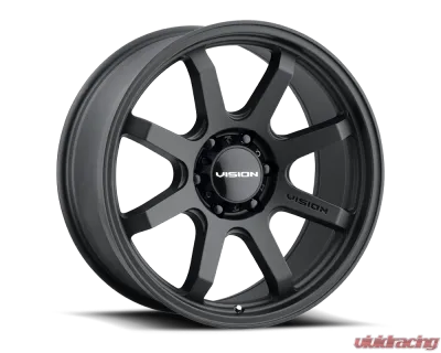 Vision 351 Flow Wheel 20x9 6x5.5 10mm Satin Black - 351-2983SB10