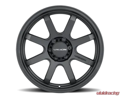 Vision 351 Flow Wheel 20x9 6x5.5 10mm Satin Black - 351-2983SB10
