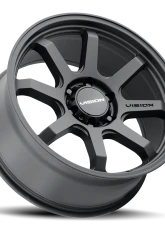 Vision 351 Flow Wheel 20x9 6x5.5 10mm Satin Black                                     - 351-2983SB10 - Image 2