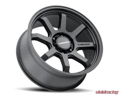 Vision 351 Flow Wheel 20x9 6x5.5 10mm Satin Black - 351-2983SB10