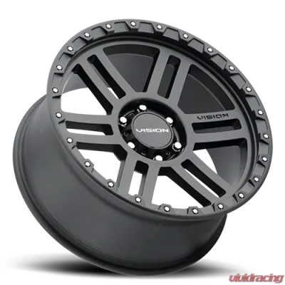 Vision 354 Manx 2 Wheel 17x9 5x5 -12mm Satin Black - 354-7973SB-12