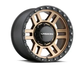 Vision 354 Manx 2 Wheel 17x9 5x150 12mm Bronze