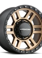 Vision 354 Manx 2 Wheel 20x9 6x5.5 12mm Bronze                                     - 354-2983BZBL12 - Image 2
