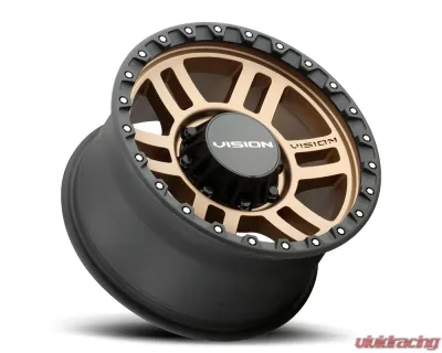 Vision 354 Manx 2 Wheel 20x9 6x5.5 12mm Bronze - 354-2983BZBL12