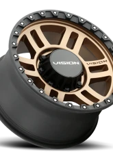 Vision 354 Manx 2 Wheel 17x9 5x5 -12mm Bronze                                     - 354-7973BZBL-12 - Image 2