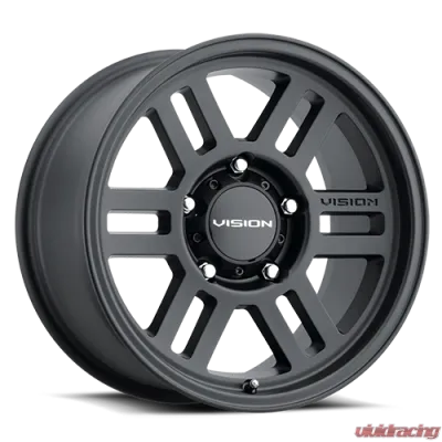 Vision 355 Manx 2 Wheel 17x9 5x5 20mm Satin Black - 355-7973SB20