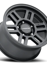 Vision 355 Manx 2 Wheel 17x9 5x5 20mm Satin Black                                     - 355-7973SB20 - Image 2