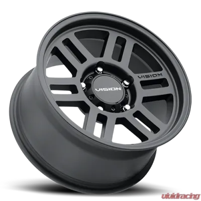 Vision 355 Manx 2 Wheel 17x9 5x5 20mm Satin Black - 355-7973SB20