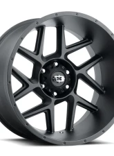 Vision 360 Silver Wheel 20x10 8x6.5 -25mm Satin Black                                     - 360-20081SB-25 - Image 2