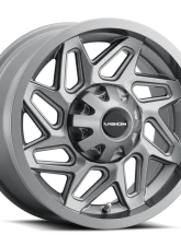 Vision 361 Spyder Wheel 12x8 4x136 -10mm Gunmetal                                     - 361-128136GM4 - Image 2