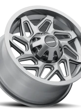 Vision 361 Spyder Wheel 12x8 4x136 -10mm Gunmetal                                     - 361-128136GM4 - Image 2